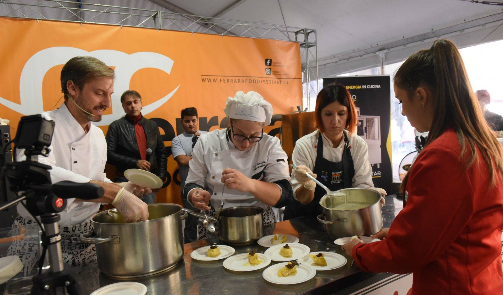 Ferrara Food Festival Chef Preparazione